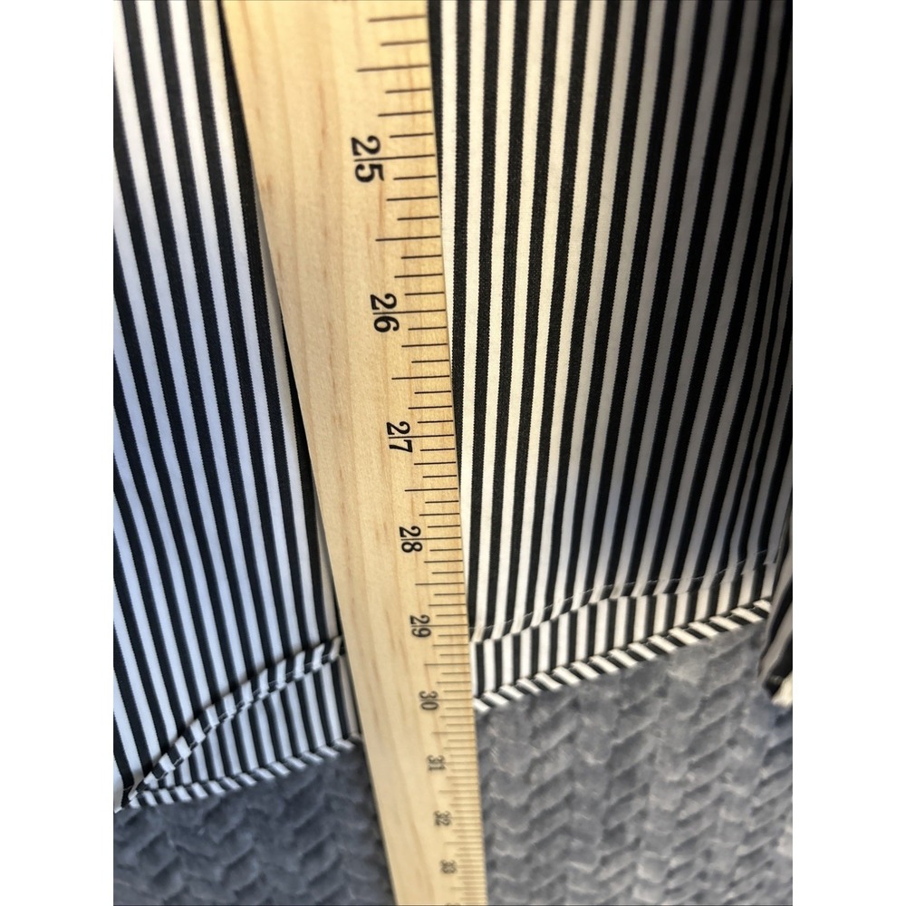 Ralph Lauren Men's Classic Fit XL Long Sleeve Black & White Stripe Preppy - Picture 5 of 7